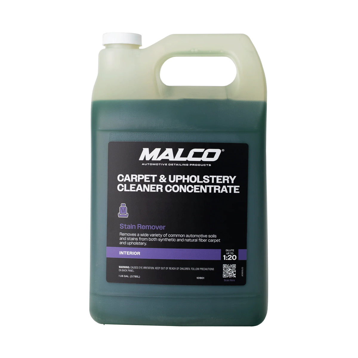 Malco Carpet & Upholstery Cleaner Concentrate Gallon