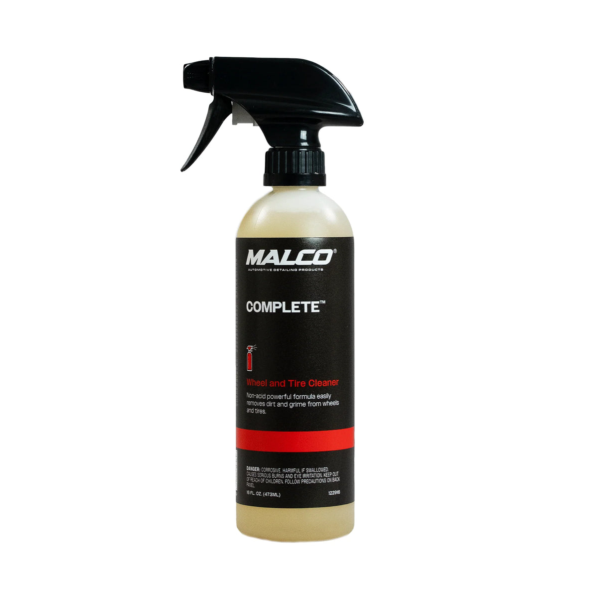 Malco Complete™ Wheel & Tire Cleaner – Non-Acid Formula.
